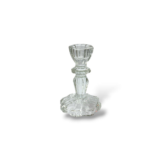 Bougeoir en verre - petit modèle