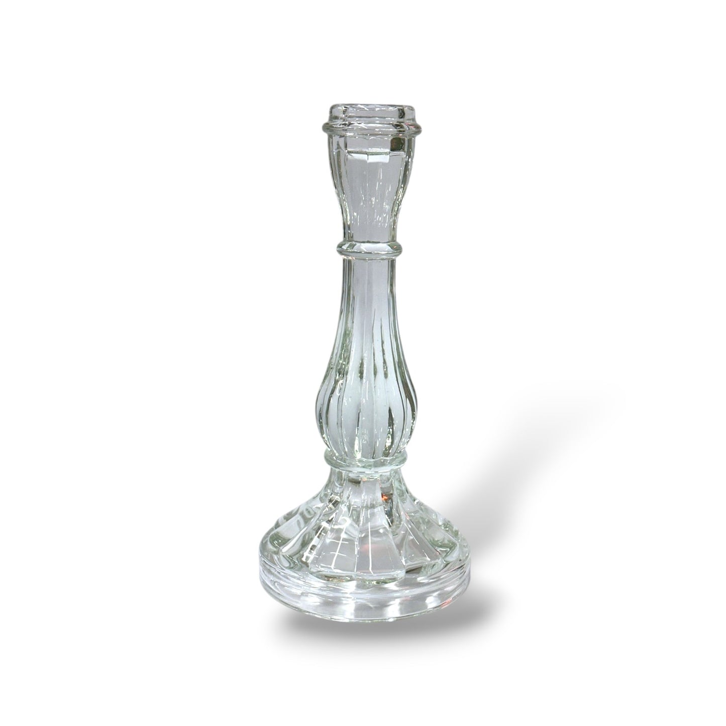 Bougeoir en verre - grand modèle