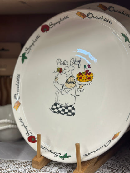 Assiette "pasta chef" - 30 cm