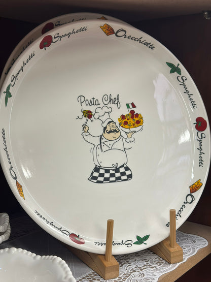Assiette "pasta chef" - 30 cm