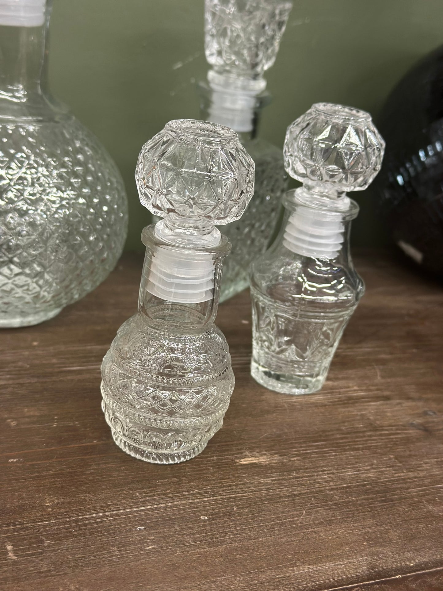 Petite fiole décorative arrondie