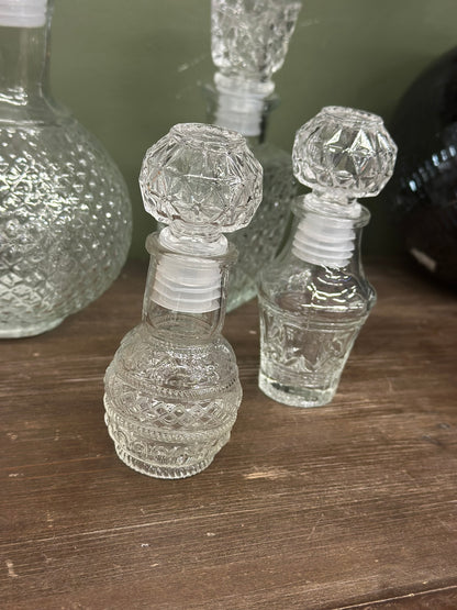 Petite fiole décorative arrondie