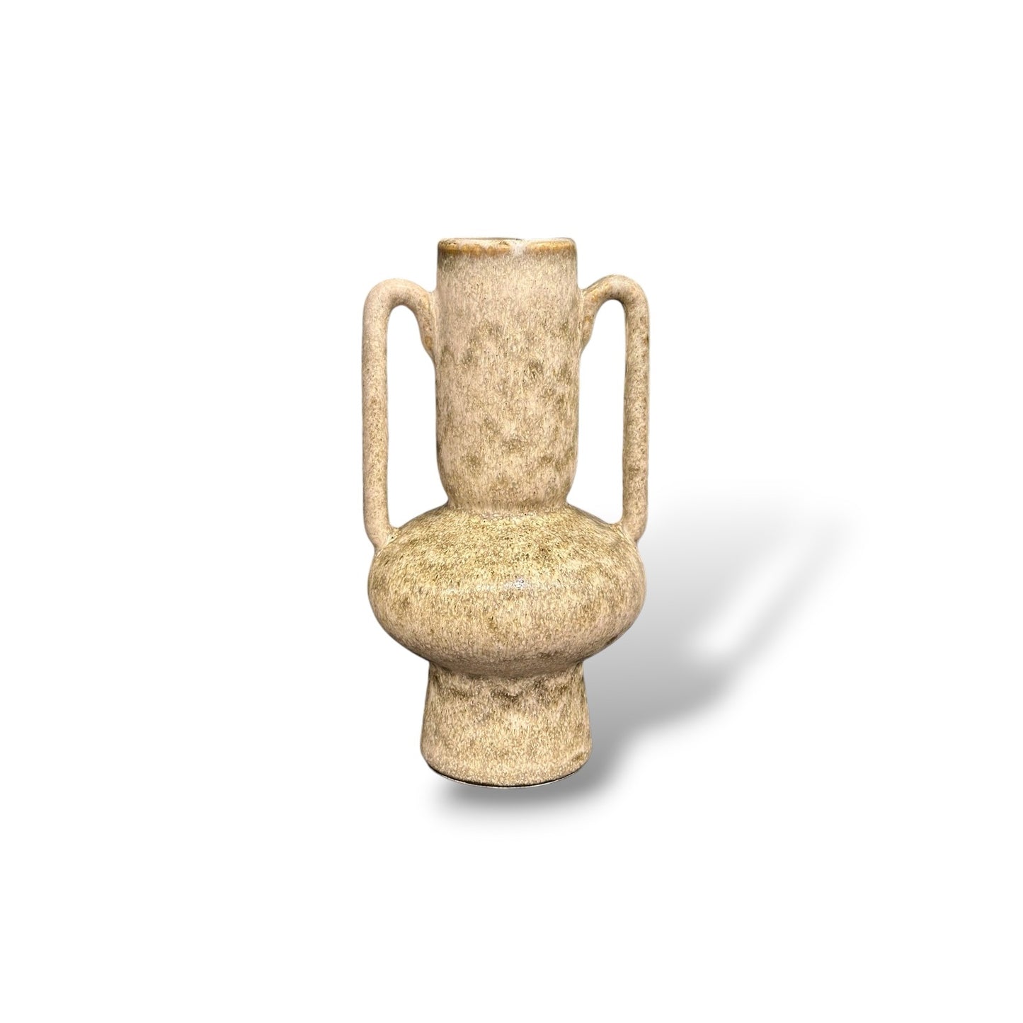 Vase vert double anses