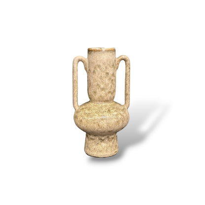 Vase vert double anses