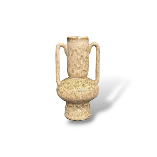 Vase vert double anses