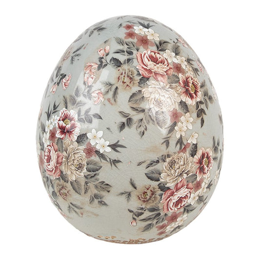 Oeuf décoratif vintage - Taille L