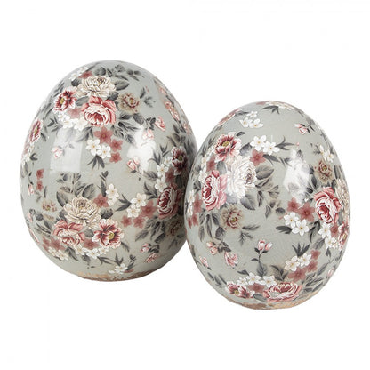 Oeuf décoratif vintage - Taille L